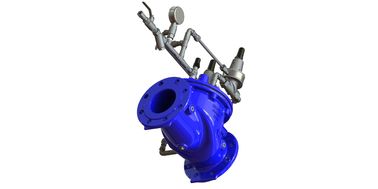 Type d'actionnement manuel Valve d'anticipation des surtensions avec connexion à l'extrémité de la bride et pression maximale de PN25
