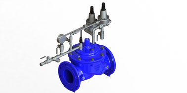 Valve de surtension PN25 avec actionnement manuel du diaphragme en nylon renforcé jusqu'à 80 °C