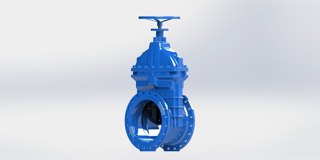 Résistant à la corrosion et non montant, soupape de tige ductile, en fer, approuvée avec roue manuelle