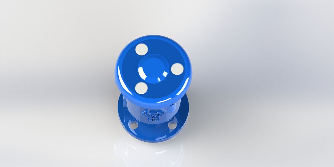 Vanne de décharge d'air combinée en fonte ductile avec flotteur en acier inoxydable et joint d'étanchéité à siège résilient pour systèmes de fluides