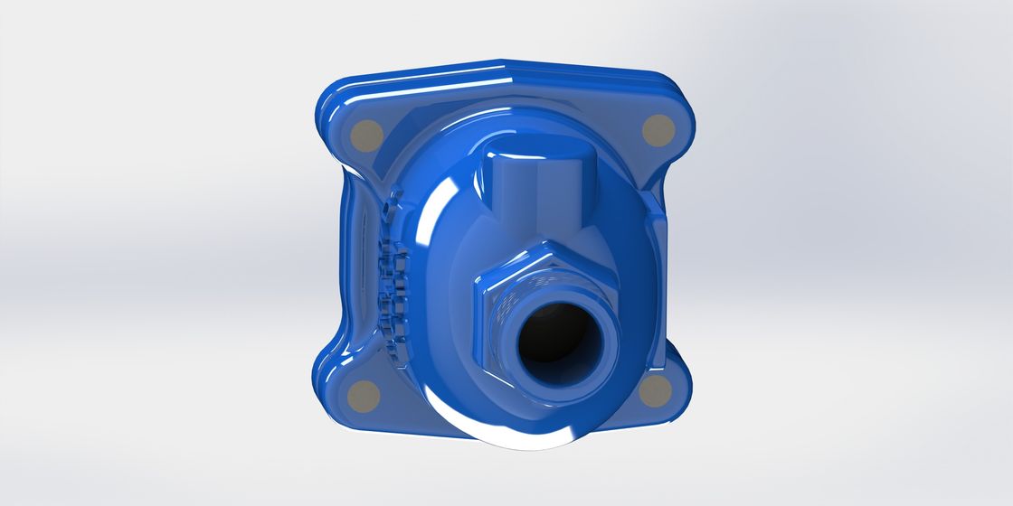 Vanne de décharge d'air combinée en fonte ductile avec raccord fileté et à bride certifiée EN1074-4 pour réseaux de canalisations
