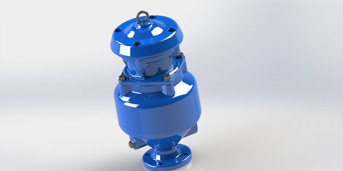 Valve anti-corrosion de dégagement d'air des eaux usées résistant à haute température et à haute pression pour les systèmes d'eaux usées