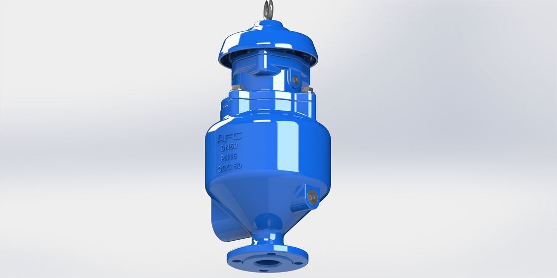 Soupape de libération d'air des eaux usées en fonte ductile DN50-DN200 avec pression nominale PN10-PN40 pour les systèmes de traitement des eaux usées et d'approvisionnement en eau