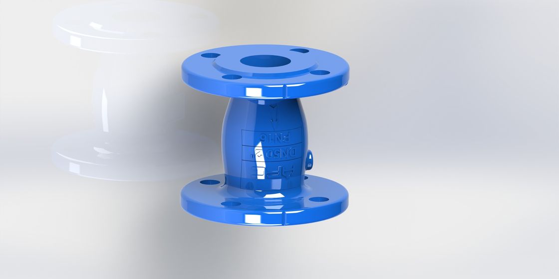Clapet anti-retour à pression PN16 avec construction en fonte ductile et type de joint souple pour la résistance à la corrosion