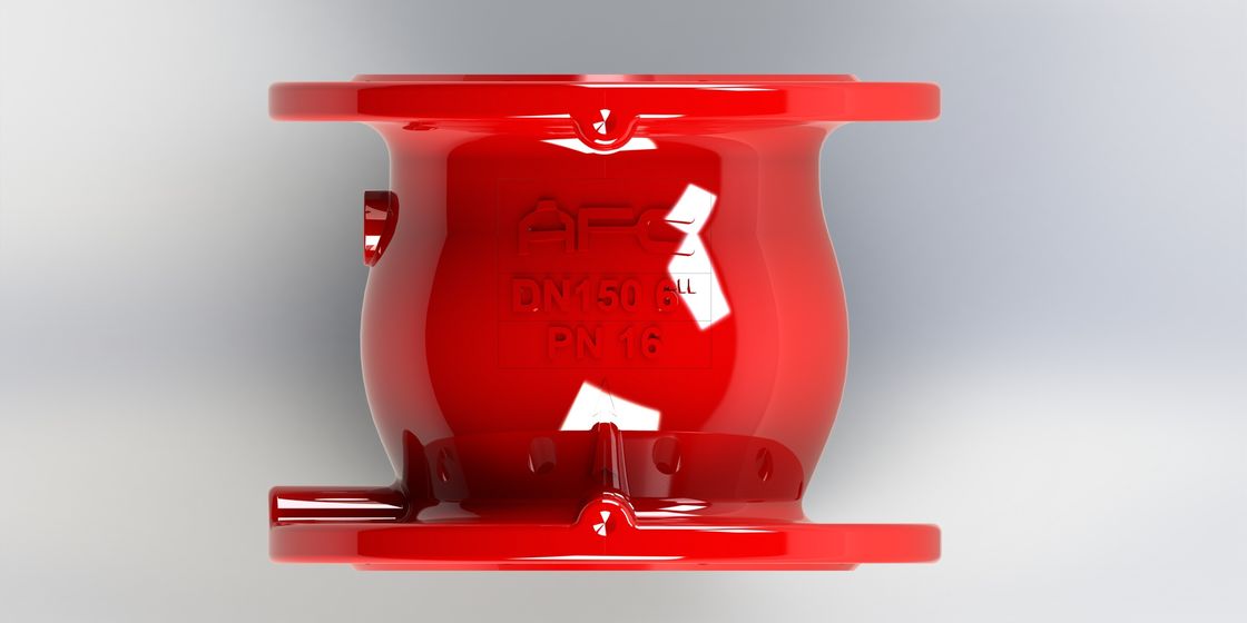 Clapet anti-retour en fonte ductile à fermeture rapide et raccordement à bride pour un contrôle de débit efficace
