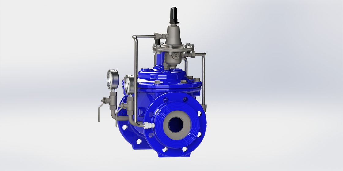 Valve hydraulique de régulation du débit avec norme EN1074-5 et plage de température de 0 à 80 °F