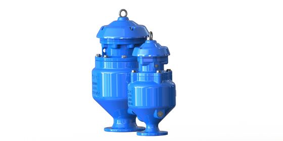 Vanne de décharge d'air pour eaux usées avec plage de tailles DN50-DN200, pièces internes 316SS et pressions nominales PN10-PN40